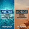 Signmission Escort Required Past This Point OSHA Notice Sign, Vinyl Decal, 7in W x 5in L, 2PK OS-2PACK-NS-D-57-L-12162 - alternate 4